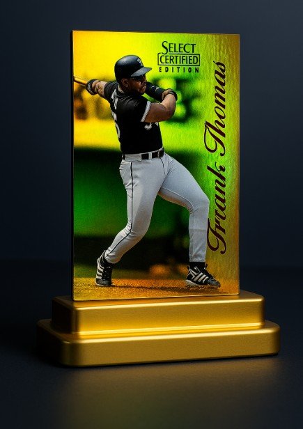 1996 Select Certified Mirror Gold #1 Frank Thomas