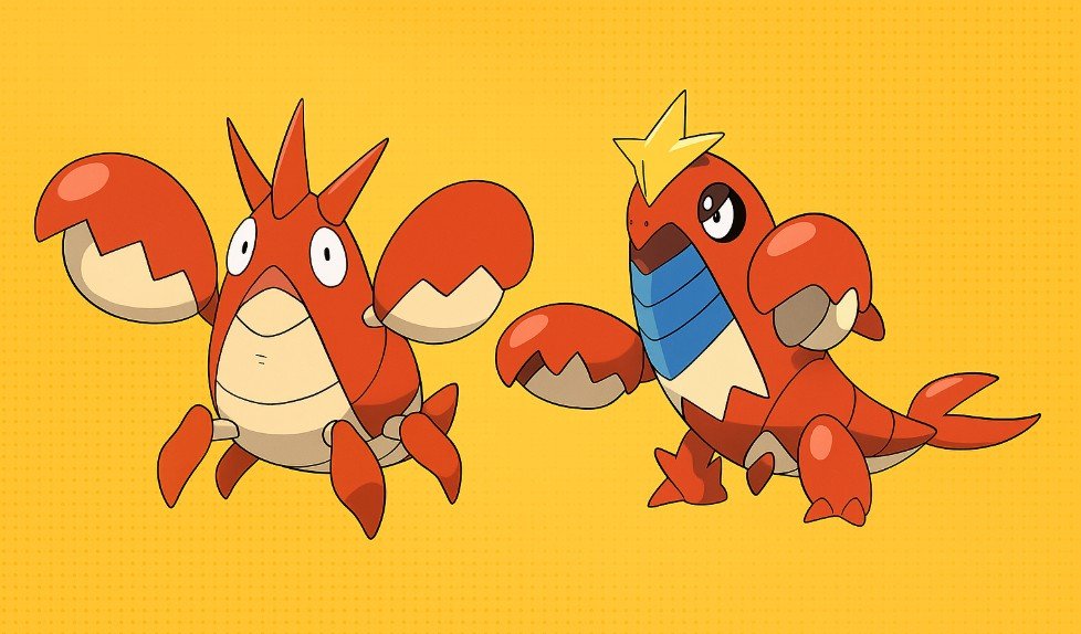  Corphish & Crawdaunt