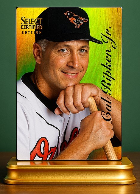 1996 Select Certified Mirror Gold #53 Cal Ripken Jr.
